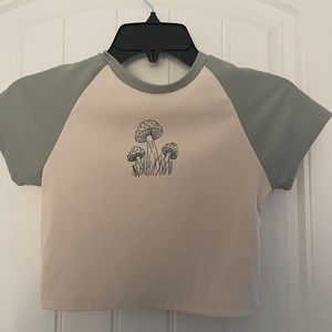 Mushroom Crop Top